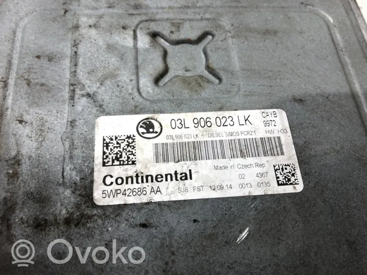 Skoda Rapid (NH) Unité de commande, module ECU de moteur 