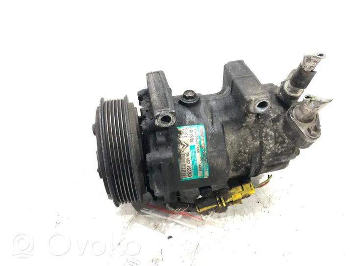 Citroen C2 Ilmastointilaitteen kompressorin pumppu (A/C) 9646273380