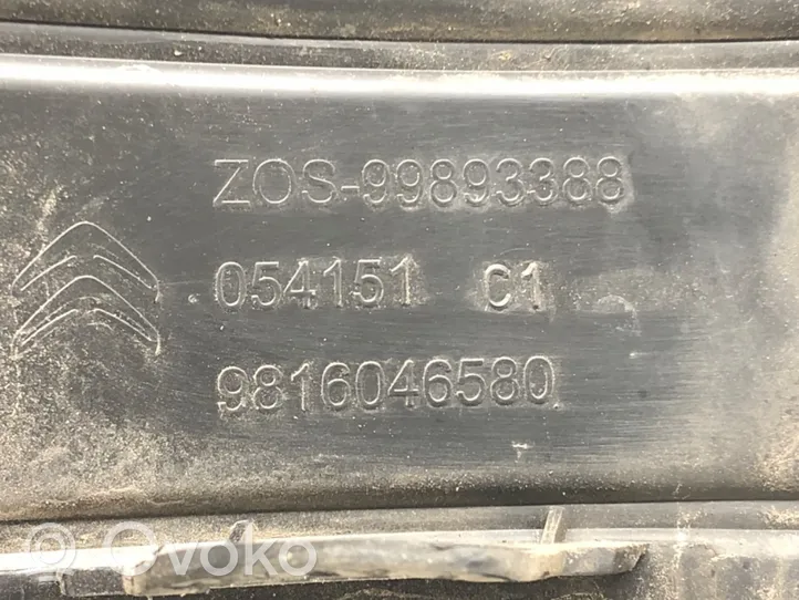 Citroen C-Elysée Grille inférieure de pare-chocs avant 9816046580