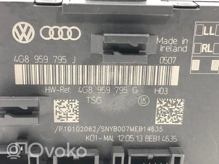 Audi A6 C7 Kiti valdymo blokai/ moduliai 4G8959795J