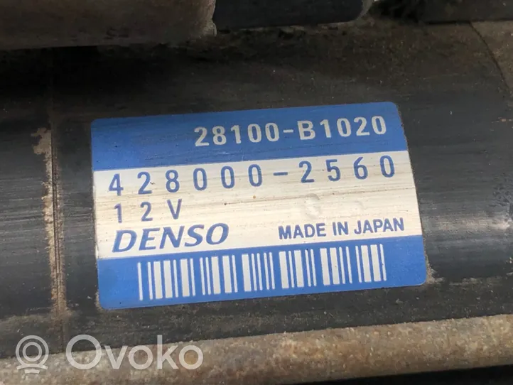 Daihatsu Sirion Motorino d’avviamento 28100-B1020