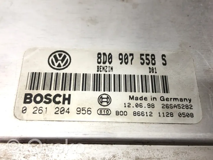 Volkswagen PASSAT B5 Komputer / Sterownik ECU silnika 8D0907558S