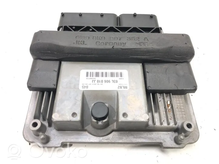 Audi A5 8T 8F Unité de commande, module ECU de moteur 03L906018JJ