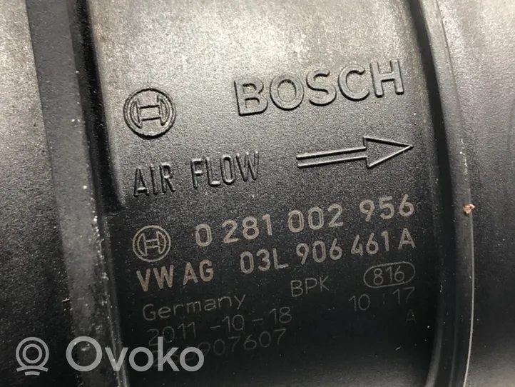 Audi A5 8T 8F Przepływomierz masowy powietrza MAF 03L906461A