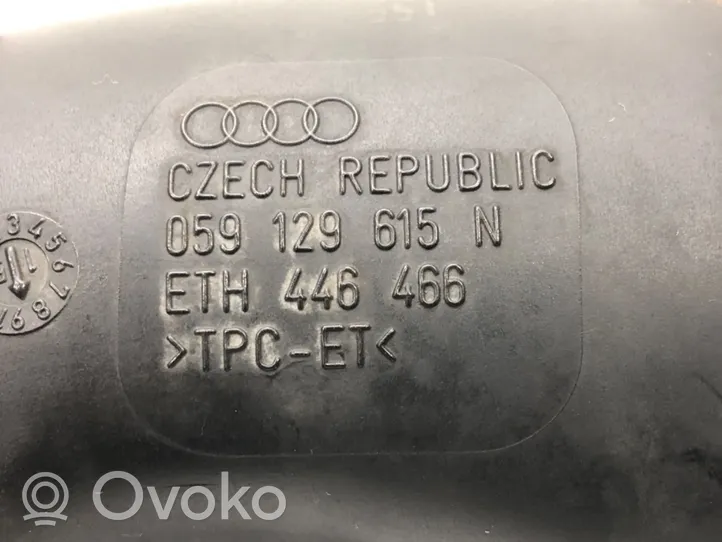 Audi A6 C7 Rura / Wąż dolotowy powietrza 059129615N