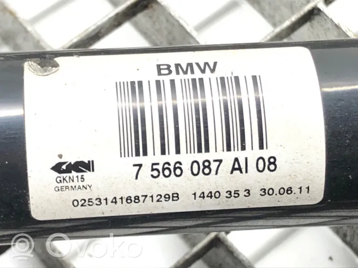 BMW 7 F01 F02 F03 F04 Arbre d'entraînement arrière 7566087