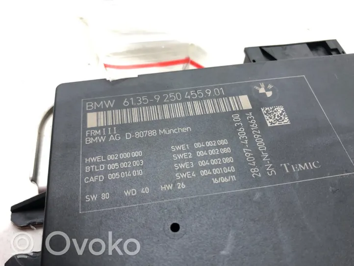 BMW 7 F01 F02 F03 F04 Xenon-valojen ohjainlaite/moduuli 9250455