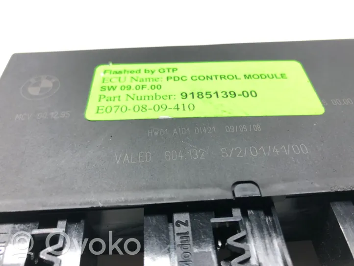 BMW X5 E70 Parking PDC control unit/module 9185139