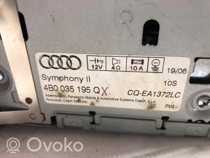 Audi A6 Allroad C5 Radio / CD/DVD atskaņotājs / navigācija 4B0035195Q