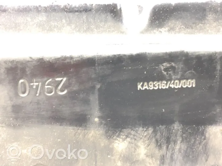 Opel Astra J Pannello di supporto del radiatore 