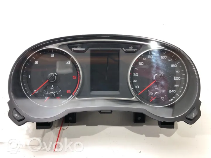 Audi A1 Compteur de vitesse tableau de bord 8X0920930P