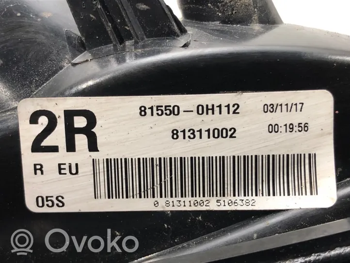 Toyota Aygo AB40 Luci posteriori 81550-0H112