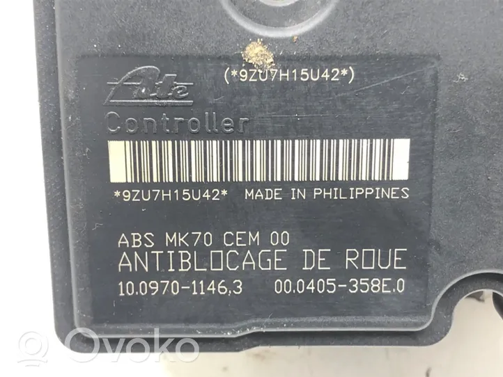 Peugeot 207 Pompe ABS 9663945580