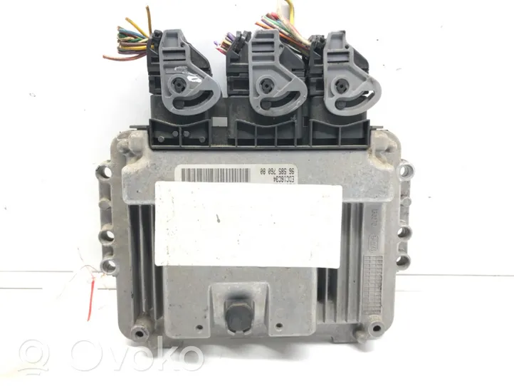 Citroen C4 I Unité de commande, module ECU de moteur 9658576080