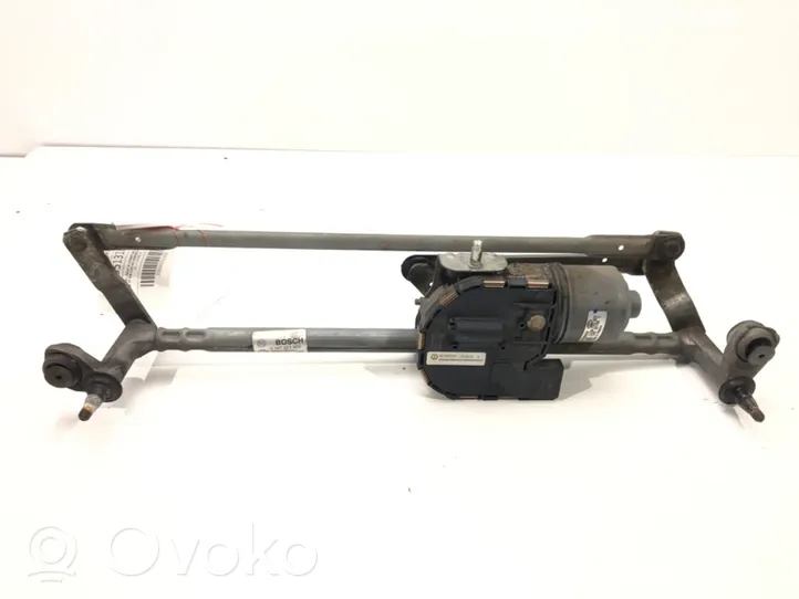 Volkswagen Golf VI Front wiper linkage and motor 5K1955023