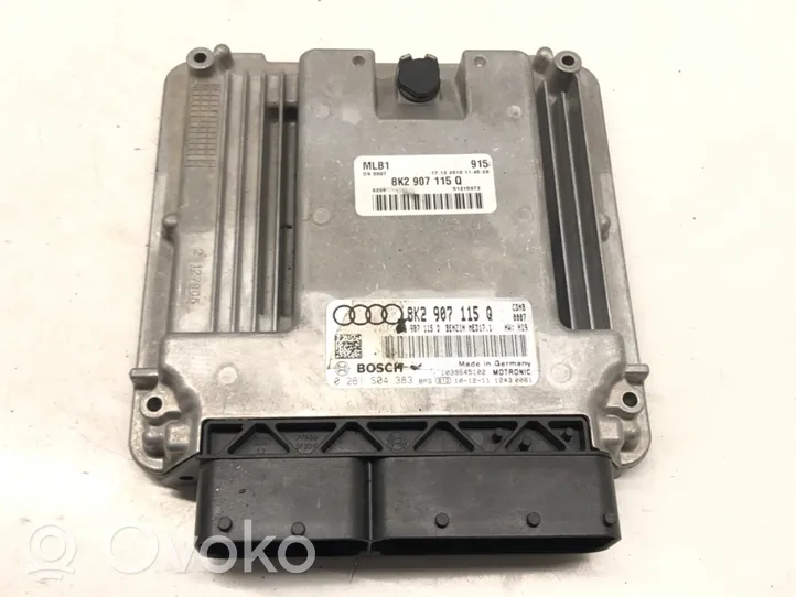 Audi A4 S4 B8 8K Unité de commande, module ECU de moteur 8K2907115Q