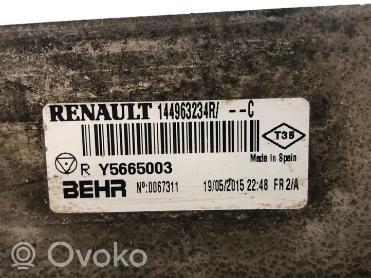 Renault Kangoo II Chłodnica powietrza doładowującego / Intercooler 144963234R