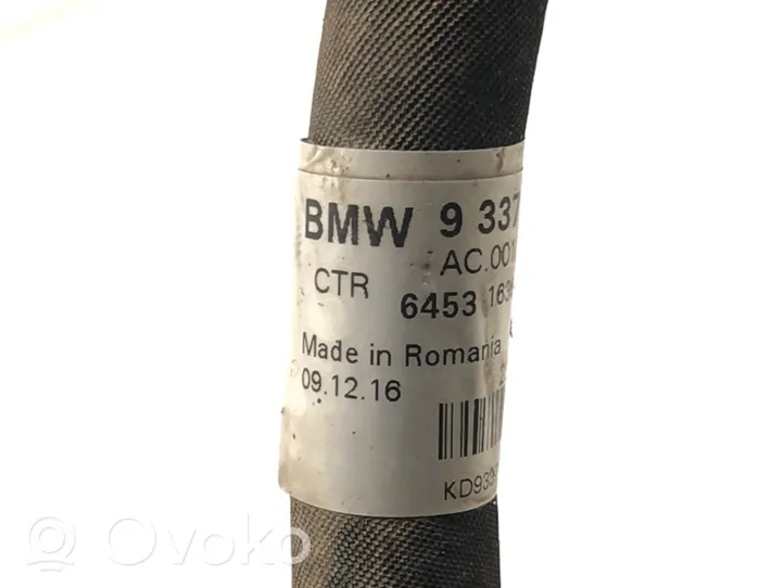 BMW 3 F30 F35 F31 Wąż / Przewód klimatyzacji A/C 9337131