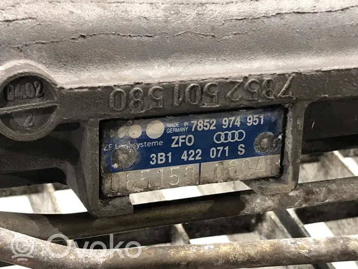 Volkswagen PASSAT B5.5 Crémaillère de direction 3B1422071S