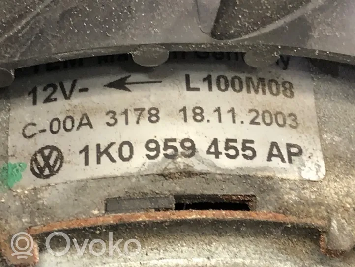 Audi A3 S3 8P Tuuletinsarja 1K0959455AP