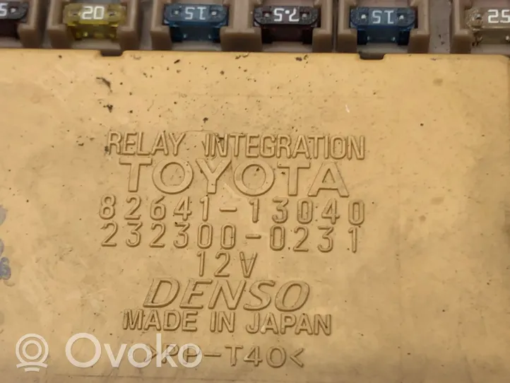 Toyota Corolla Verso E121 Muut ohjainlaitteet/moduulit 82641-13040