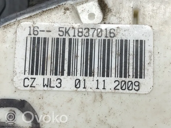 Volkswagen Polo V 6R Front door lock 5K1837016