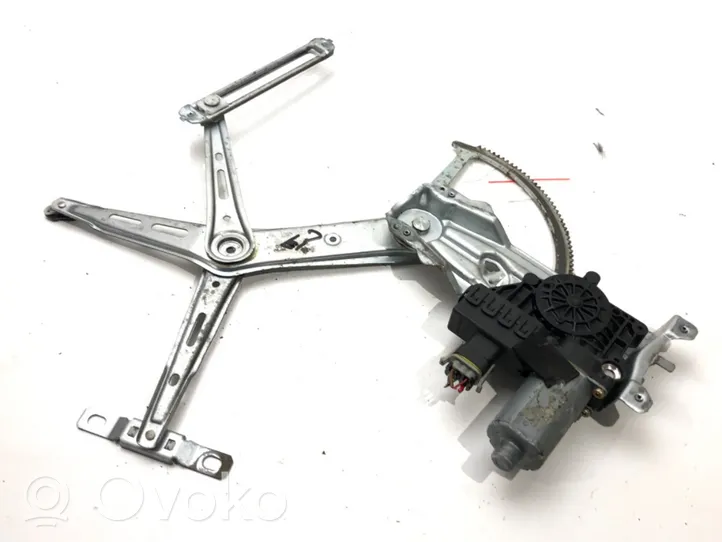 Opel Zafira A Front door window regulator with motor 90579355