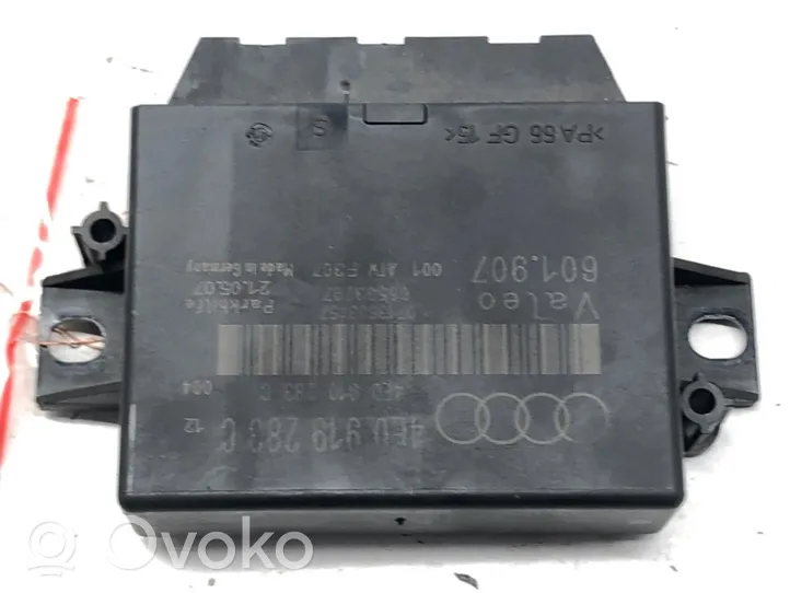 Audi A8 S8 D3 4E Pysäköintitutkan (PCD) ohjainlaite/moduuli 4E0919283C