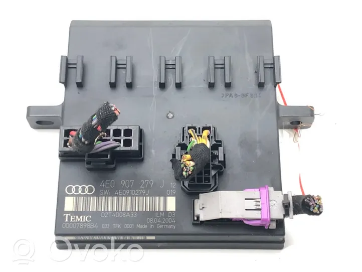 Audi A8 S8 D3 4E Modulo di controllo del corpo centrale 4E0907279J