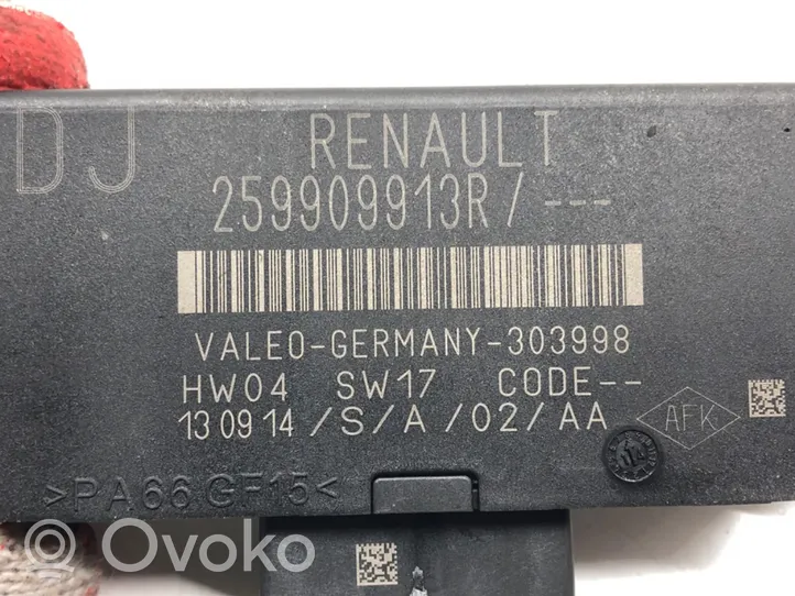 Renault Megane III Pysäköintitutkan (PCD) ohjainlaite/moduuli 259909913R