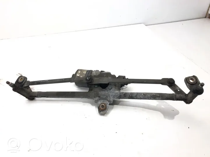 Volkswagen Golf IV Mechanizm i silniczek wycieraczek szyby przedniej / czołowej 1J1955113C