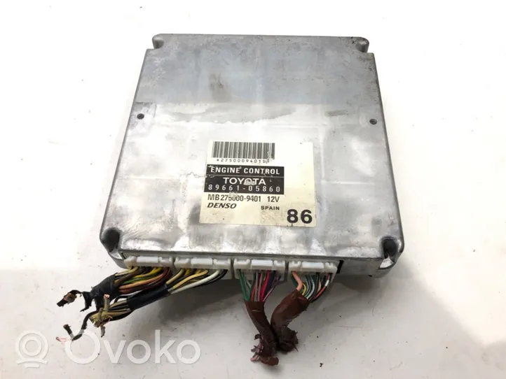 Toyota Avensis T250 Galios (ECU) modulis 89661-05860