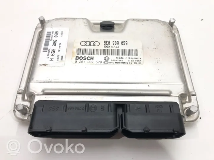 Audi A4 S4 B6 8E 8H Unité de commande, module ECU de moteur 0261207579