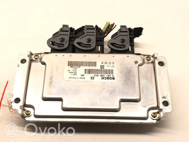 Peugeot 307 Unité de commande, module ECU de moteur 9638765680