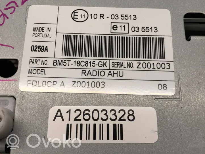 Ford Focus Radio/CD/DVD/GPS head unit BM5T-18C815-GK