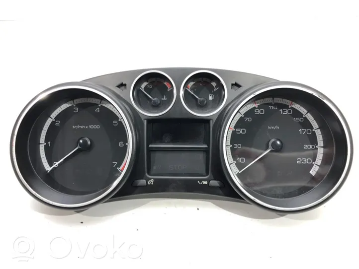 Peugeot 308 Tachimetro (quadro strumenti) 9665107380