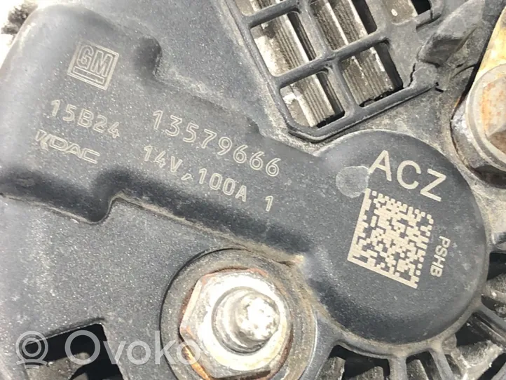 Opel Insignia A Generaattori/laturi 13579666
