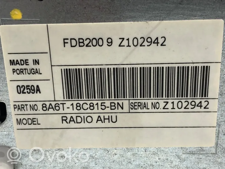 Ford Fiesta Radija/ CD/DVD grotuvas/ navigacija 8A6T-18C815-BN