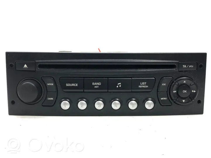 Peugeot 3008 I Radio/CD/DVD/GPS-pääyksikkö 9666959577