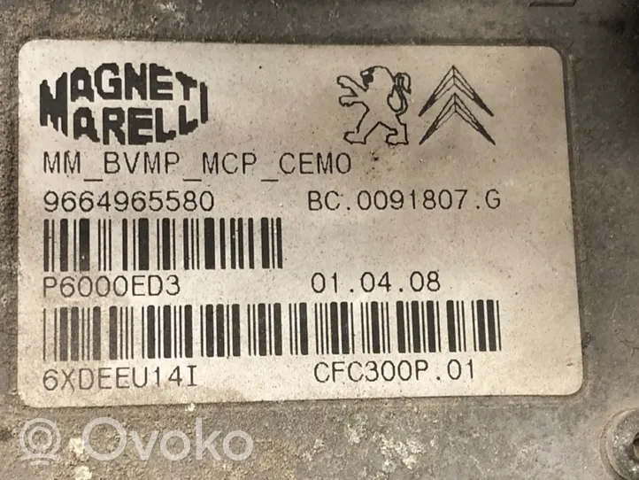 Citroen C4 I Picasso Manual 5 speed gearbox 9664965580
