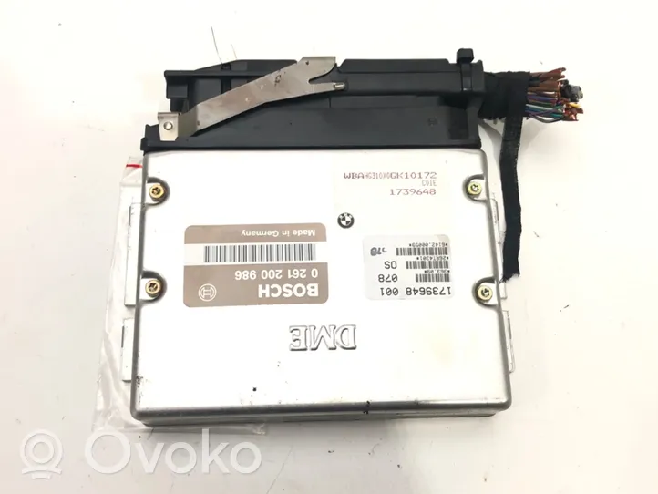 BMW 5 E34 Galios (ECU) modulis 0261200986