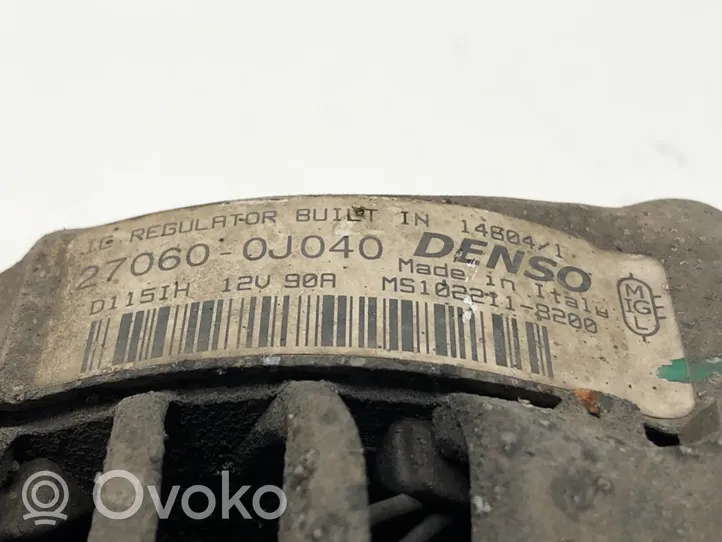 Toyota Yaris Alternator 27060-0J040