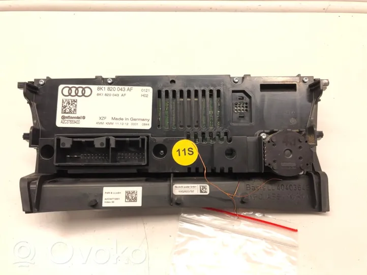 Audi A5 8T 8F Interruttore ventola abitacolo 8K1820043AF