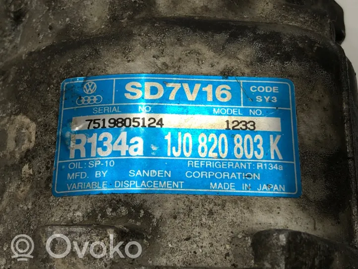 Seat Alhambra (Mk1) Компрессор (насос) кондиционера воздуха 1J0820803K