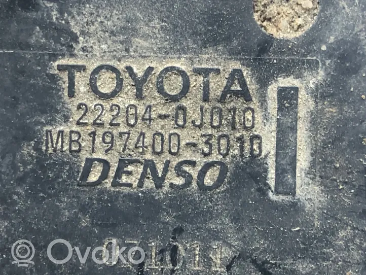 Toyota Corolla E120 E130 Przepływomierz masowy powietrza MAF 22204-0J010