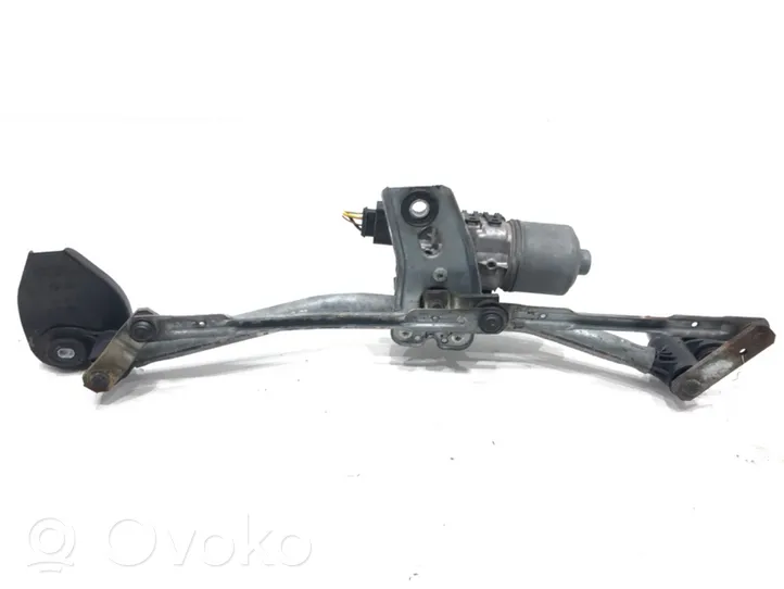 Opel Astra H Front wiper linkage and motor 13111211