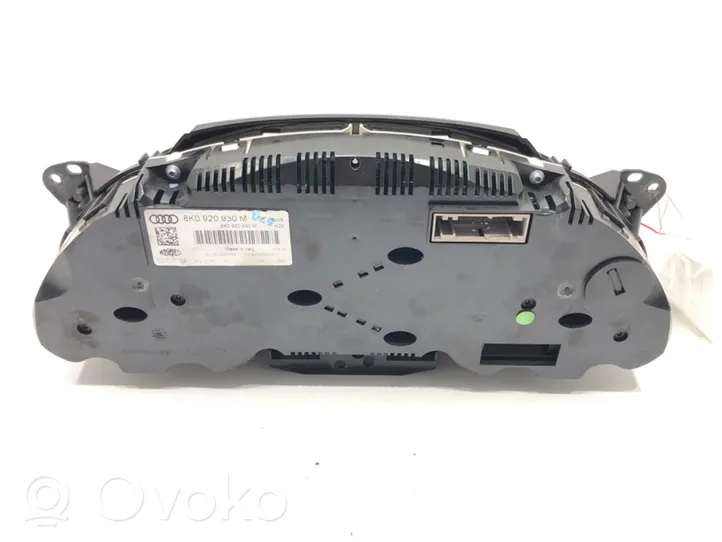 Audi A4 S4 B8 8K Speedometer (instrument cluster) 8K0920930M