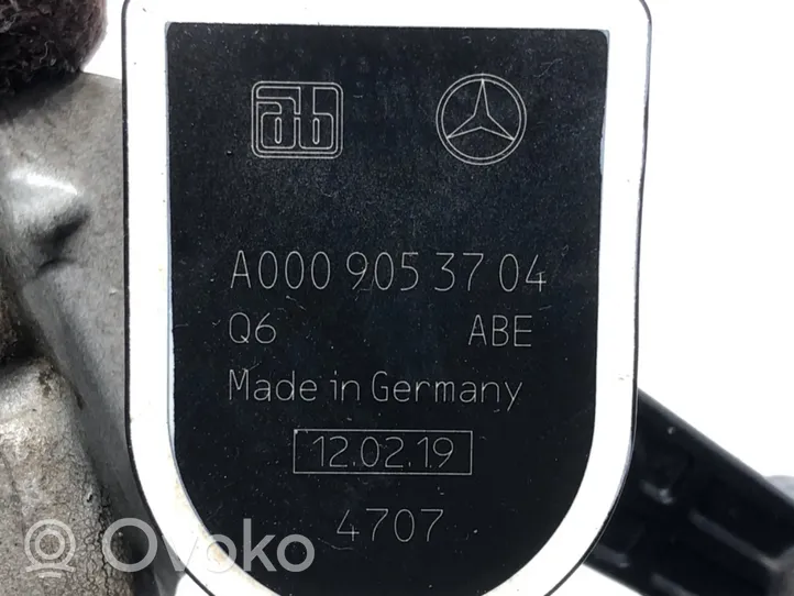 Mercedes-Benz CLS C257 Czujnik poziomowania świateł osi przedniej A0009053704