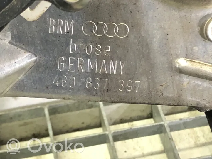 Audi A6 S6 C5 4B Priekinio el. lango pakėlimo mechanizmo komplektas 4B0837753A