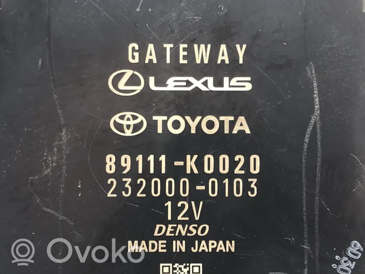 Toyota Yaris Gateway valdymo modulis 89111-K0020